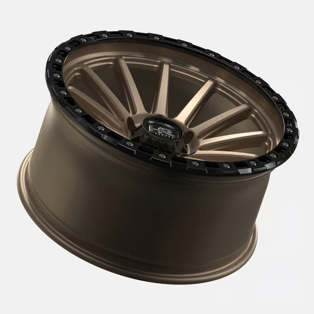 Hardrock Offroad H113 20x10 Satin Bronze-Gloss Black B/L -19mm ET 106.1mm CB 6x139.7 wheel