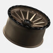 Hardrock Offroad H113 17x9 Satin Bronze-Gloss Black B/L wheel