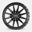 Hardrock Offroad H114 17x9 Satin Black-Gloss Black B/L wheel