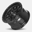 Hardrock Offroad H114 17x9 Satin Black-Gloss Black B/L -12mm ET 87.1mm CB 6x135 wheel