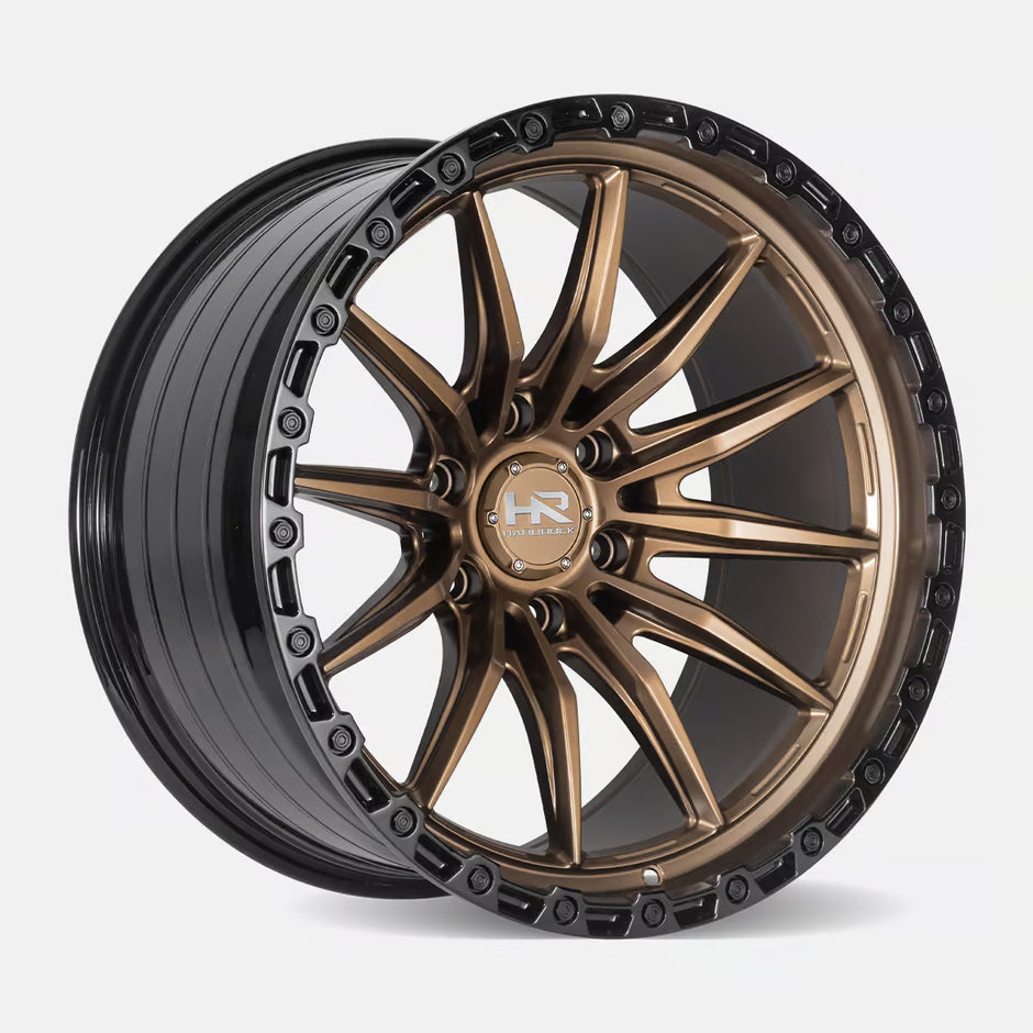 Hardrock Offroad H114 20x10 Satin Bronze-Gloss Black B/L -19mm ET 106.1mm CB 6x139.7 wheel