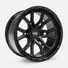 Hardrock Offroad H115 20x10 Satin Black-Gloss Black B/L -19mm ET 106.1mm CB 6x139.7 wheel