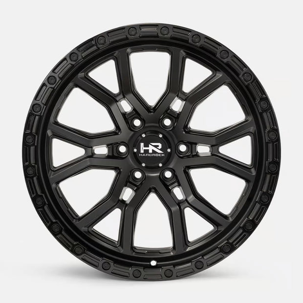 Hardrock Offroad H115 17x9 Satin Black-Gloss Black B/L wheel
