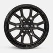 Hardrock Offroad H115 17x9 Satin Black-Gloss Black B/L wheel