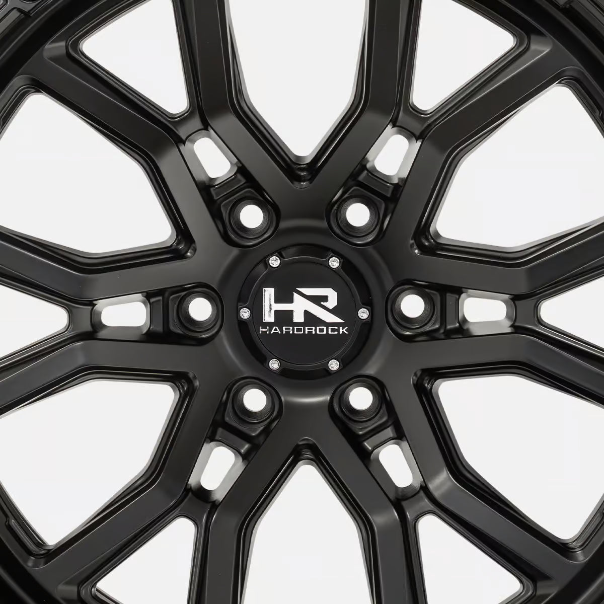Hardrock Offroad H115 20x10 Satin Black-Gloss Black B/L -19mm ET 106.1mm CB 6x139.7 wheel