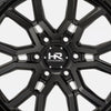 Hardrock Offroad H115 20x10 Satin Black-Gloss Black B/L -19mm ET 106.1mm CB 6x139.7 wheel