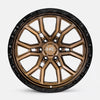 Hardrock Offroad H115 20x10 Satin Bronze-Gloss Black B/L -19mm ET 106.1mm CB 6x139.7 wheel
