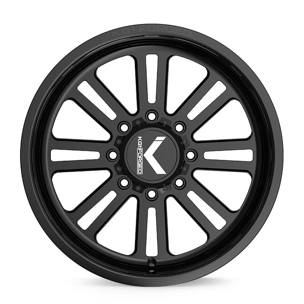 KG1 Forged KT034 H8TER 20x10 Gloss Black -18mm ET 78.1mm CB 6x139.7