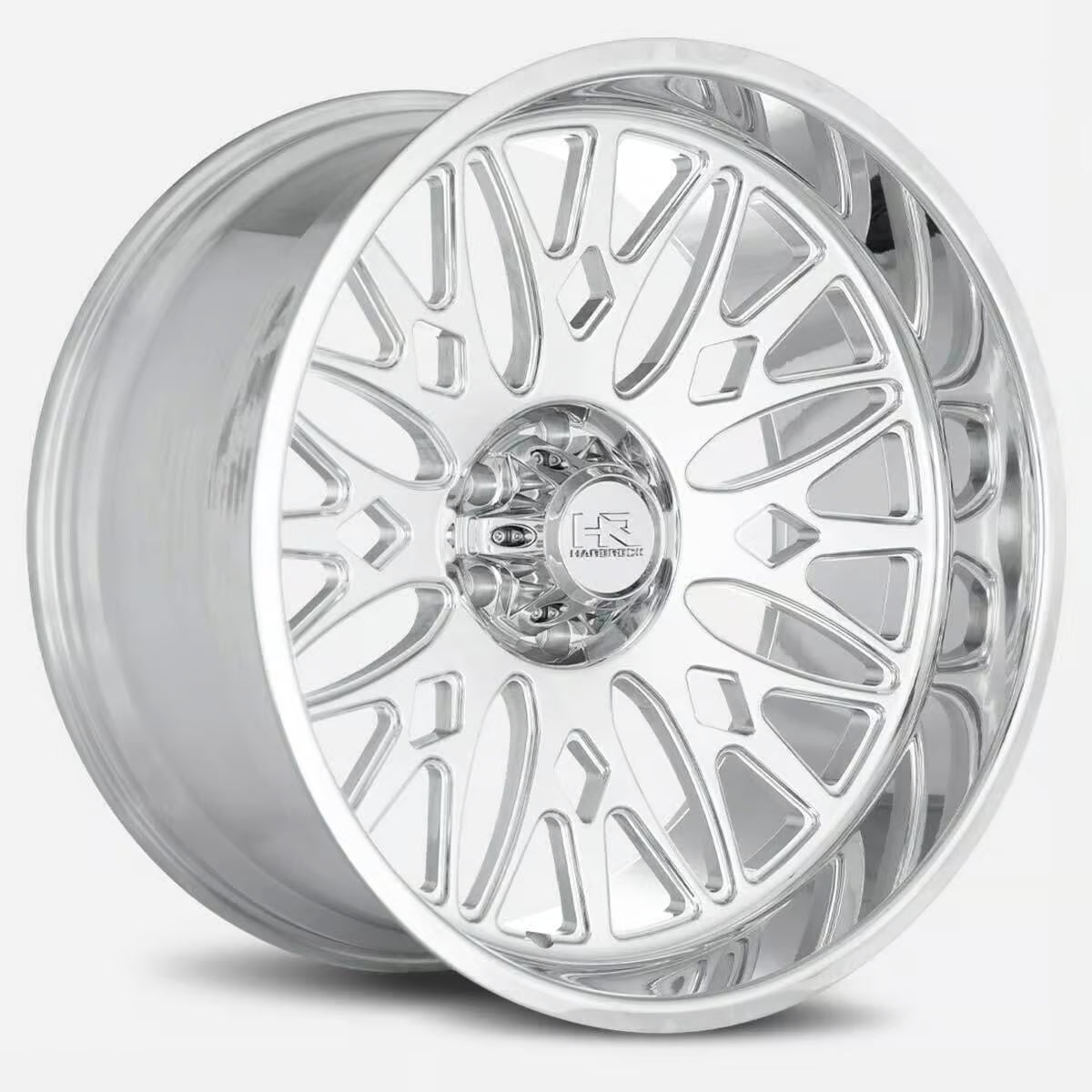 Hardrock Offroad H907 22x12 Polish -51mm ET 87mm CB 5x139.7