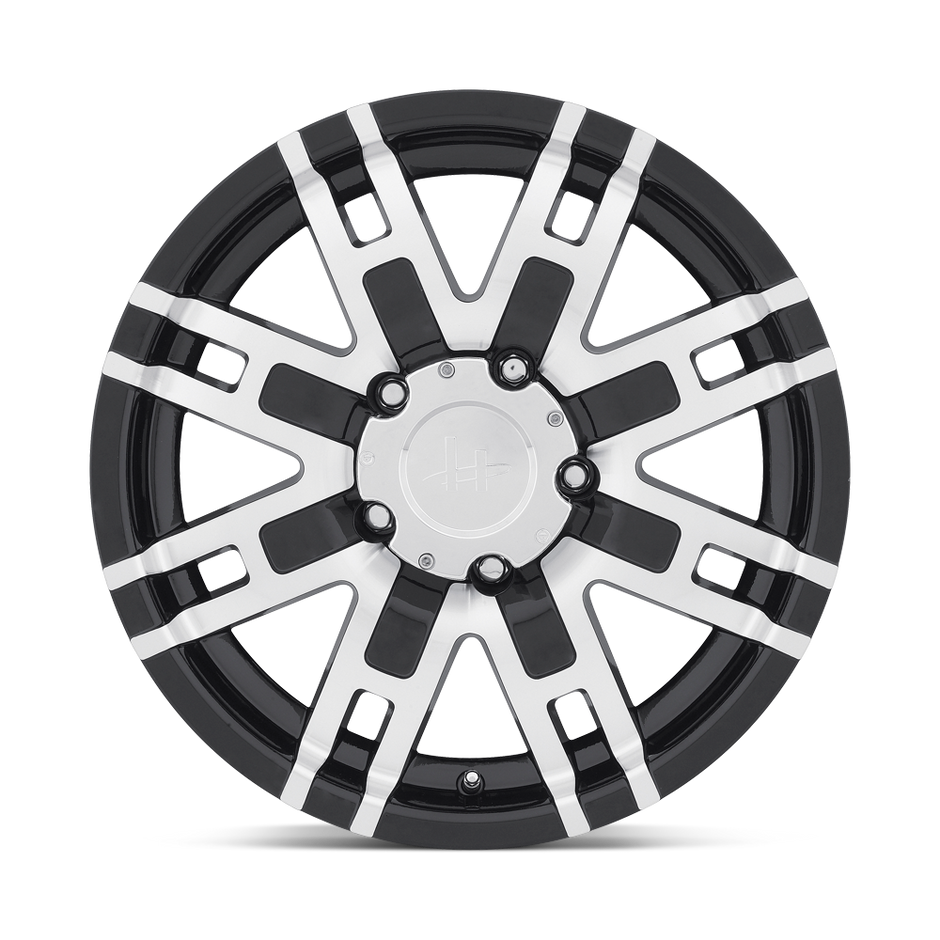Helo Wheels HE835 22x9.5 Gloss Black Machined 18mm ET 106.1mm CB 6x139.7