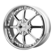 Helo Wheels HE871 24x9.5 Chrome 15mm ET 78.1mm CB 5x139.7