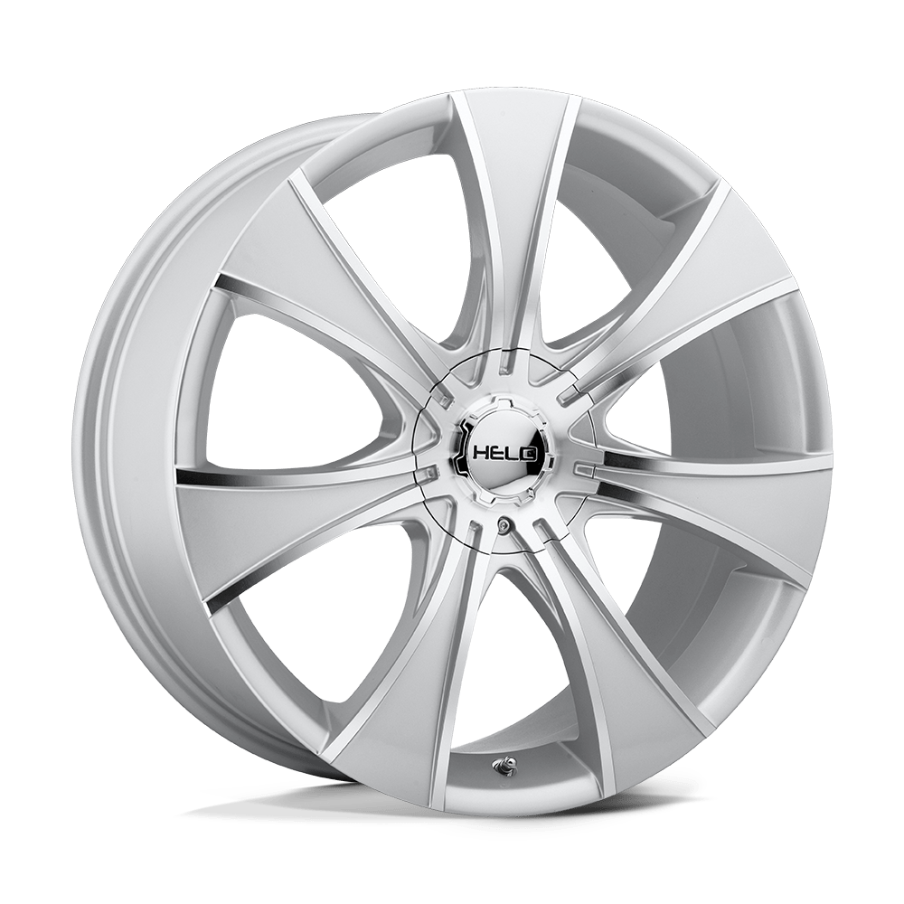 Helo Wheels HE874 15x7 Dark Silver w/Machined Face 21mm ET 72.6mm CB 4x98/4x108