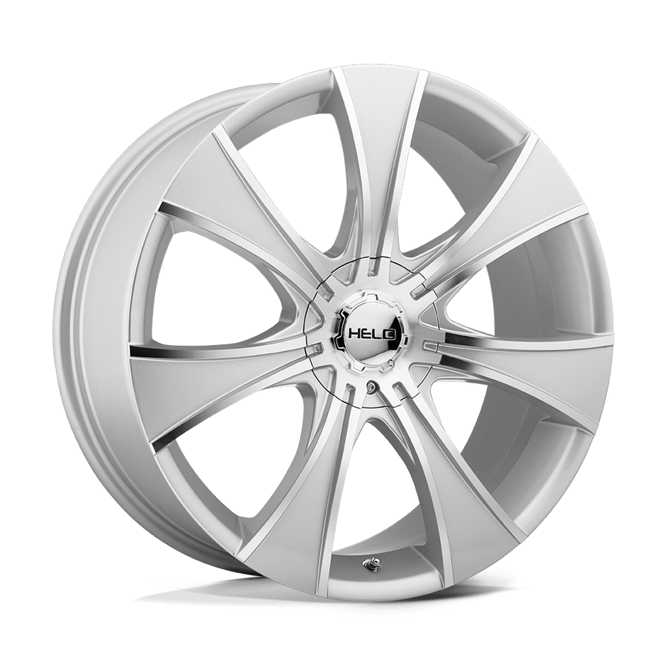 Helo Wheels HE874 15x7 Dark Silver w/Machined Face 21mm ET 72.6mm CB 4x98/4x108
