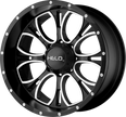 Helo Wheels HE879 20x9 Gloss Black Machined & Milled 18mm ET 106.1mm CB 6x139.7