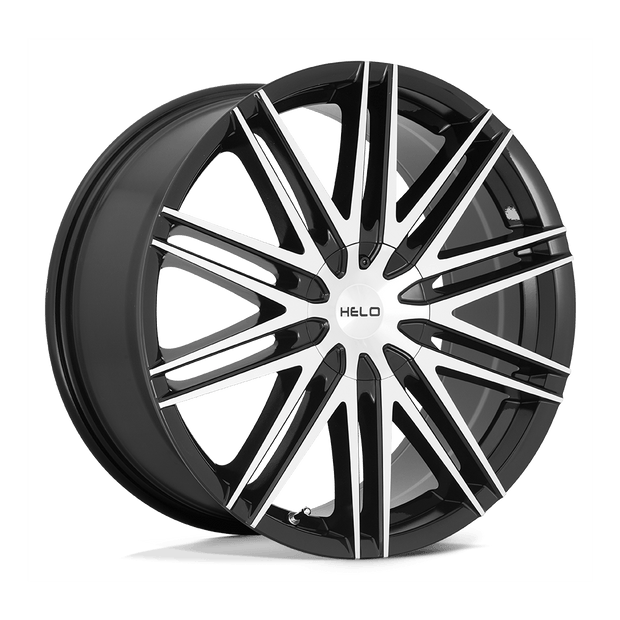 Helo Wheels HE880 18x8 Gloss Black w/Machined Face 42mm ET 72.56mm CB 6x115