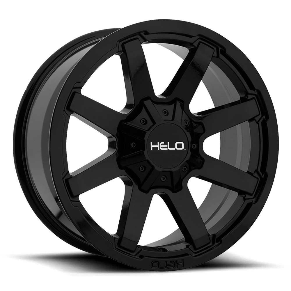 Helo Wheels HE909 18x9 Gloss Black 0mm ET 78.3mm CB 5x120.65