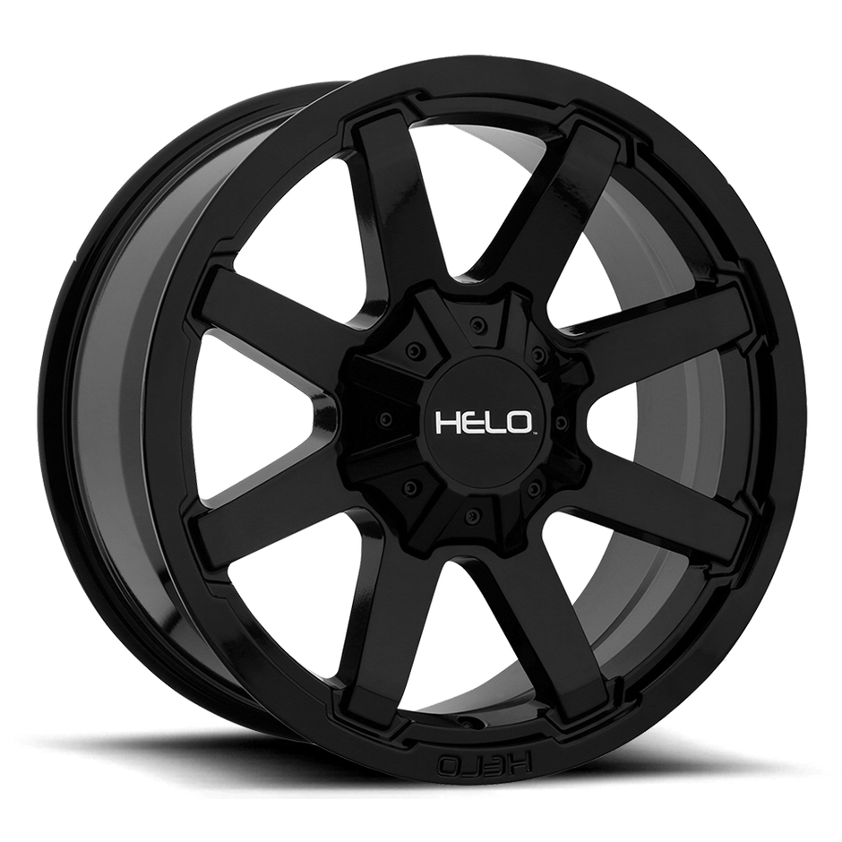 Helo Wheels HE909 18x9 Gloss Black 0mm ET 78.3mm CB 5x120.65