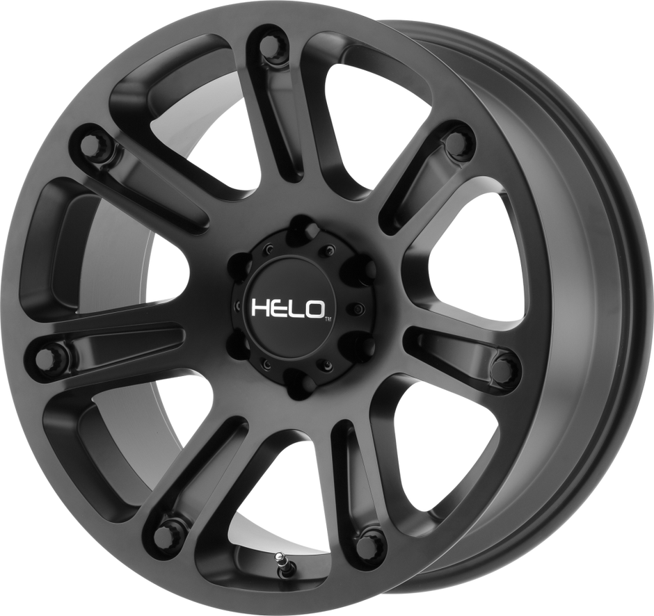Helo Wheels HE904 20x9 Satin Black Machined w/Dark Tint -12mm ET 72.56mm CB 5x127