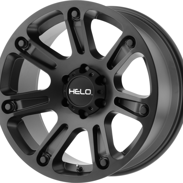 Helo Wheels HE904 20x9 Satin Black Machined w/Dark Tint -12mm ET 72.56mm CB 5x127