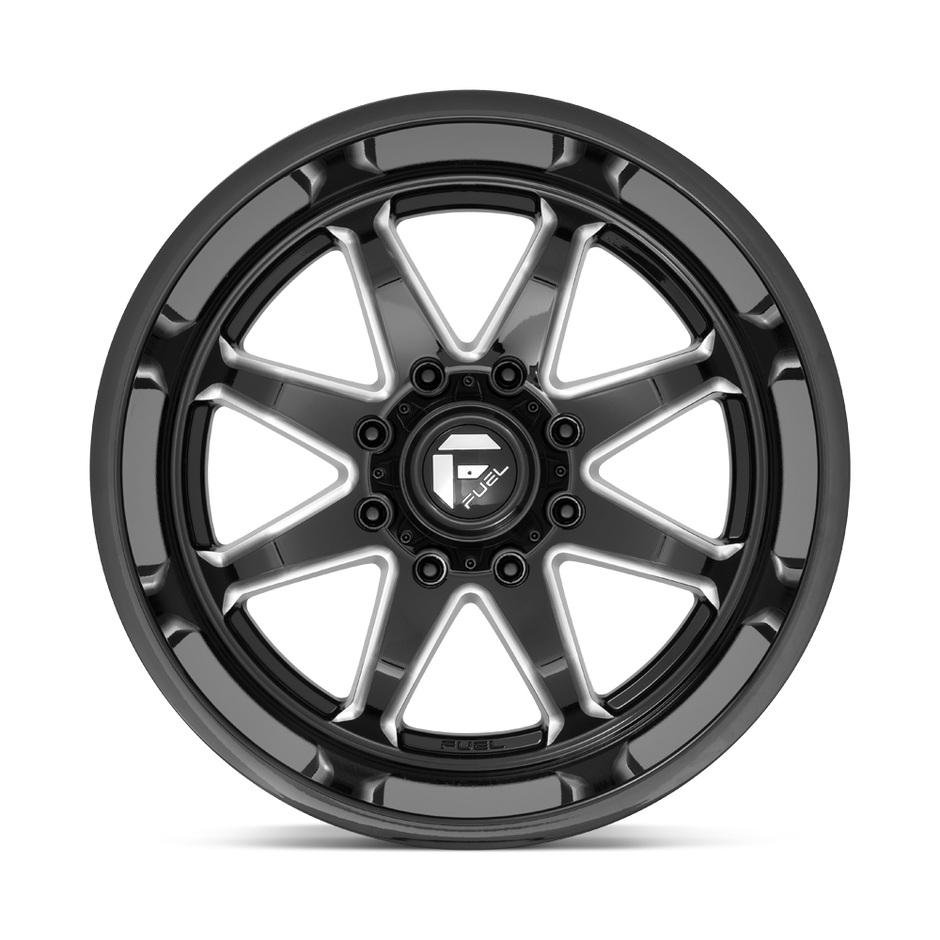 Fuel Wheels D749 Hammer 20x10 Gloss Black Milled -18mm ET 125.1mm CB 8x170