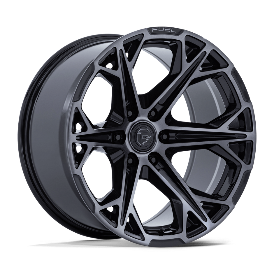 Fuel Wheels FC886 Hammerhead 20x10 Gloss Black w/Dark Tinted Clear -18mm ET 87.1mm CB 6x135