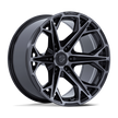 Fuel Wheels FC886 Hammerhead 20x10 Gloss Black w/Dark Tinted Clear -18mm ET 87.1mm CB 6x135