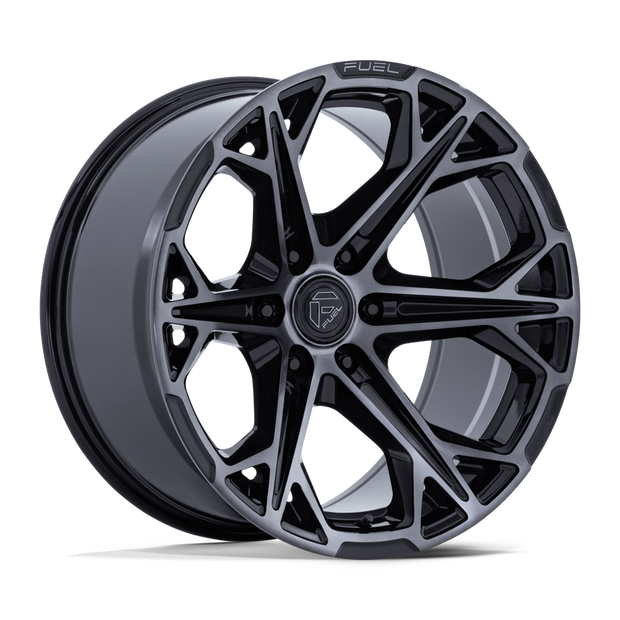 Fuel Wheels FC886 Hammerhead 20x10 Gloss Black w/Dark Tinted Clear -18mm ET 87.1mm CB 6x135