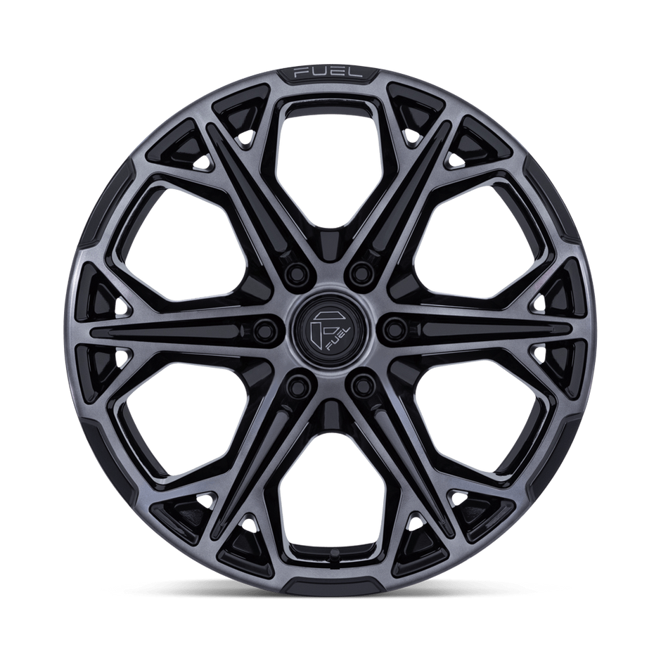 Fuel Wheels FC886 Hammerhead 20x10 Gloss Black w/Dark Tinted Clear -18mm ET 87.1mm CB 6x135