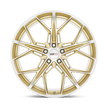Cray Wheels Hammerhead 21x9 Gloss Gold w/Mirror Cut Face 38mm ET 67.06mm CB 5x120