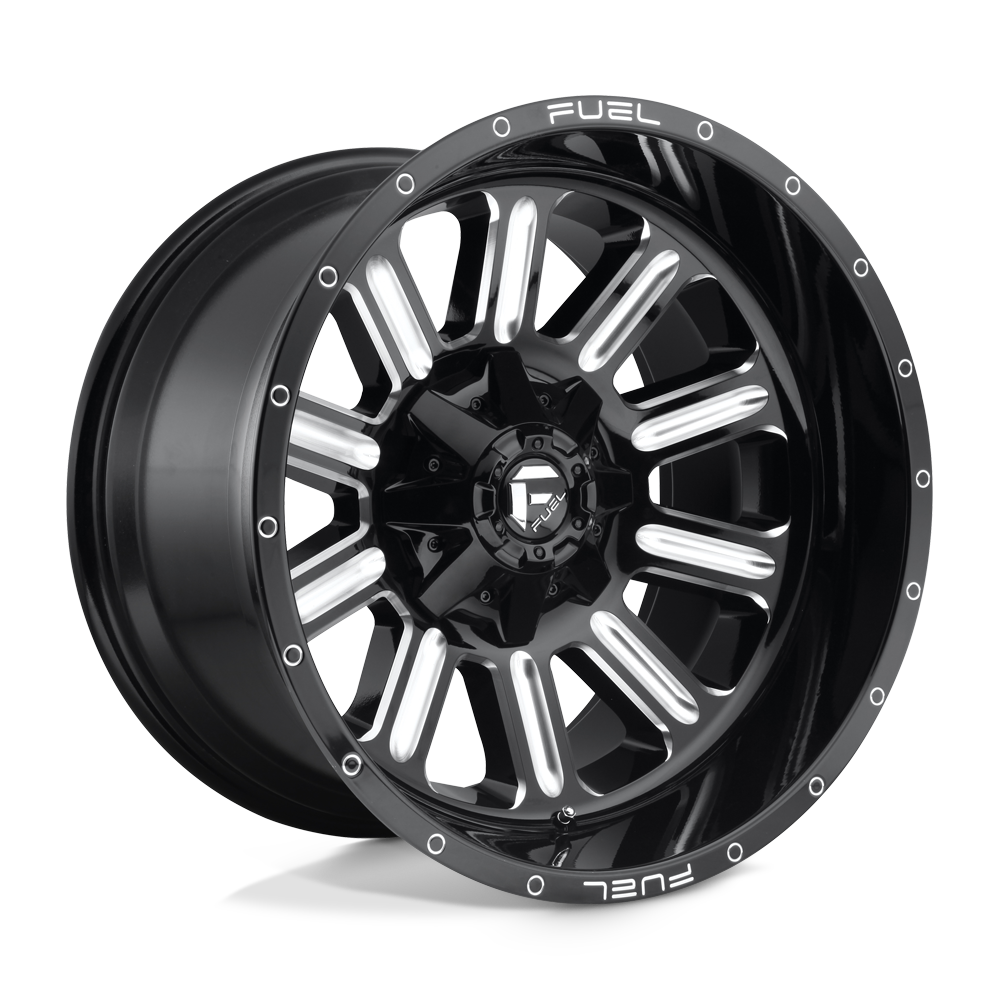 Fuel Wheels D620 Hardline 20x9 Gloss Black Milled 19mm ET 106.1mm CB 6x132/6x139.7