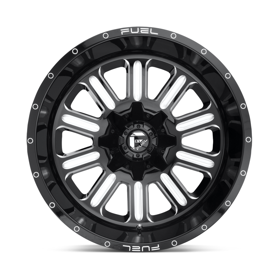 Fuel Wheels D620 Hardline 20x9 Gloss Black Milled 19mm ET 106.1mm CB 6x132/6x139.7