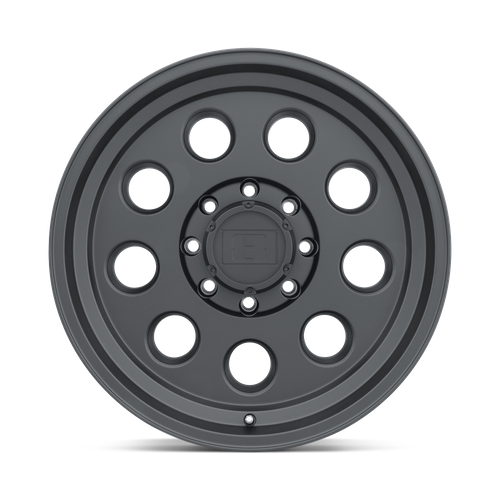 Level 8 Hauler 15x8 Matte Black -30mm ET 71.5mm CB 5x127