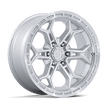 Fuel Wheels FC896 Heathen 20x9 Gloss Silver w/Machined Face 1mm ET 106.1mm CB 6x139.7