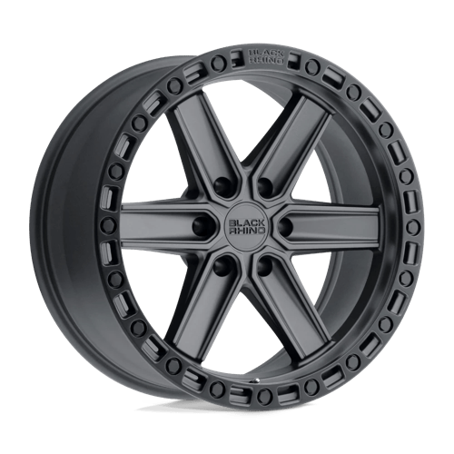 Black Rhino Hard Alloys Henderson 20x9.5 Gun Black w/Black Ring 0mm ET 87.1mm CB 6x135