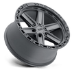 Black Rhino Hard Alloys Henderson 20x9.5 Gun Black w/Black Ring 0mm ET 87.1mm CB 6x135