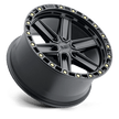 Black Rhino Hard Alloys Henderson 20x9.5 Matte Black w/Brass Bolts -18mm ET 112.1mm CB 6x139.7