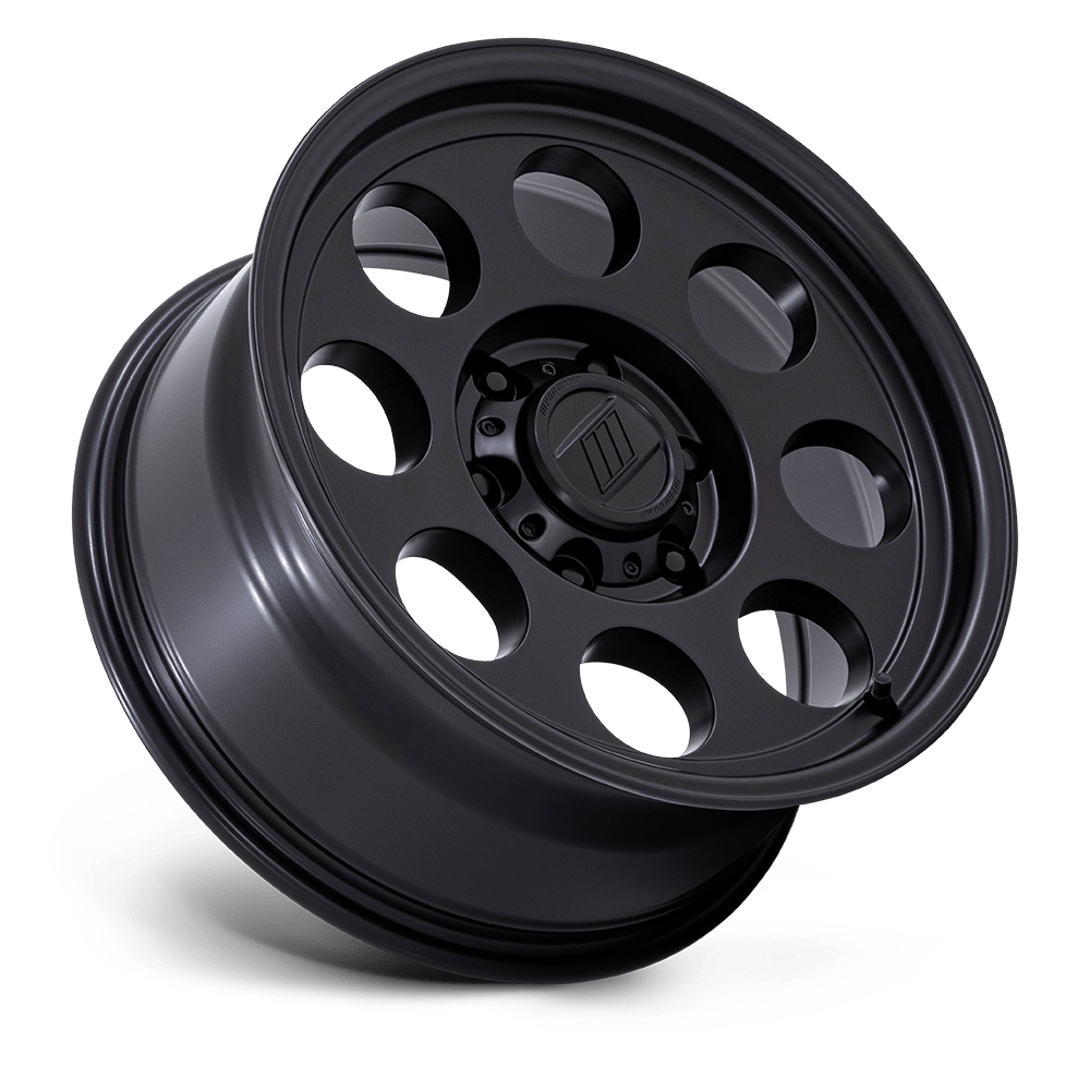 Pro Comp Alloys PA201 Heritage 16x8 Matte Black 0mm ET 71.5mm CB 5x127