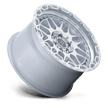 Black Rhino Hard Alloys Holcomb 17x9.5 Gloss Silver w/Mirror Cut Face 12mm ET 87.1mm CB 6x135