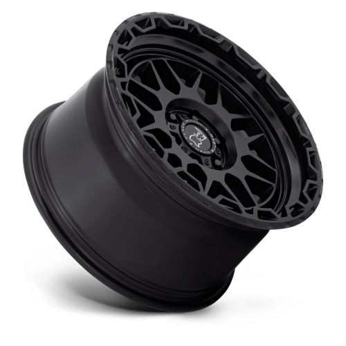 Black Rhino Hard Alloys Holcomb 17x9.5 Matte Black 12mm ET 112.1mm CB 6x139.7