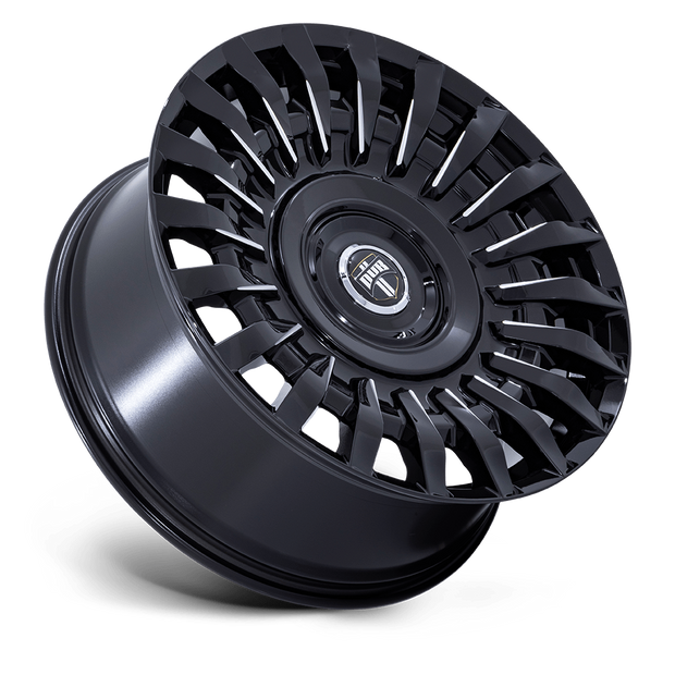 DUB Wheels DC272 Honcho 24x9 Gloss Black Milled 38mm ET 74.1mm CB 5x115/5x120