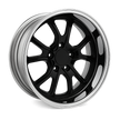 American Racing VN431 18x12 Gloss Black w/Polished Barrel -38mm ET 72.6mm CB 5x114.3
