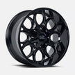 Hardrock Offroad Horseshoe 22x10 Gloss Black -25mm ET 87mm CB 5x127/5x139.7 wheel