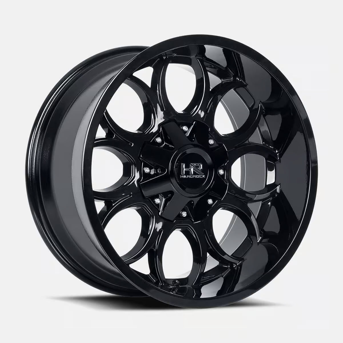 Hardrock Offroad Horseshoe 22x10 Gloss Black -25mm ET 108mm CB 6x135/6x139.7 wheel