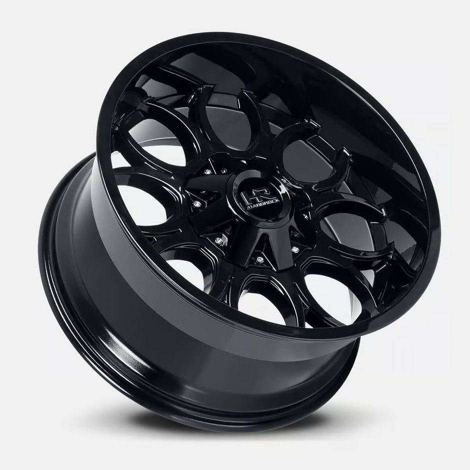 Hardrock Offroad Horseshoe 20x10 Gloss Black -19mm ET 87mm CB 5x127/5x139.7 wheel