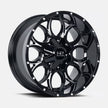 Hardrock Offroad Horseshoe 20x9 Gloss Black Milled wheel