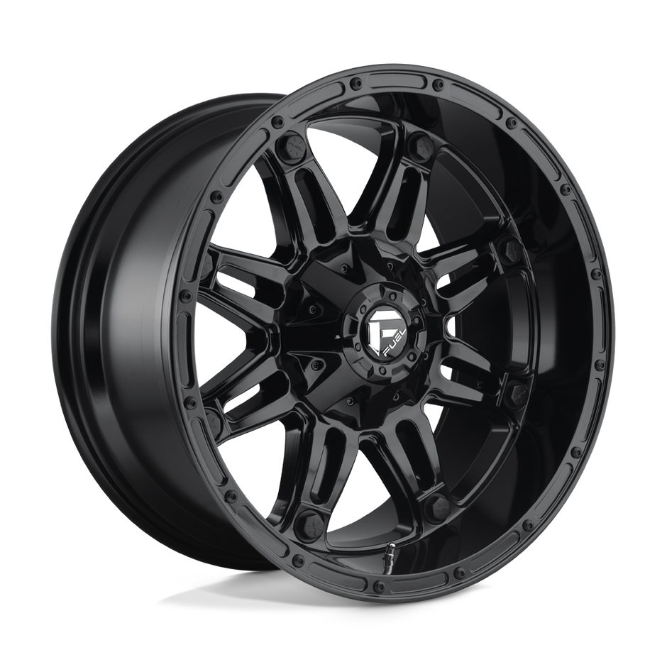 Fuel Wheels D625 Hostage 17x9 Gloss Black -12mm ET 78.1mm CB 5x114.3/5x127