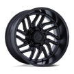 Fuel Wheels D864 Hurricane 20x10 Blackout -18mm ET 125.1mm CB 8x170