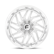 Fuel Wheels D809 Hurricane 20x10 Polished w/Milled -18mm ET 125.1mm CB 8x170