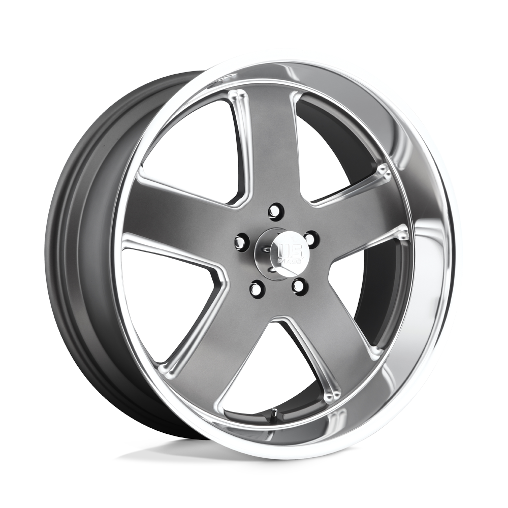 U.S. Mags U118 Hustler 20x8 Matte Gunmetal 1mm ET 72.56mm CB 5x120.65