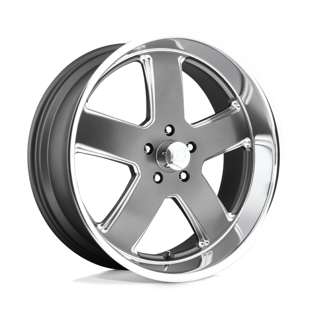 U.S. Mags U118 Hustler 20x8 Matte Gunmetal 1mm ET 72.56mm CB 5x120.65